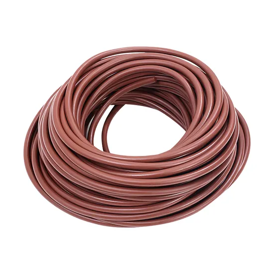 O-Type Solid Industrial FKM Sealing Strip Oil Resistant FKM Solid Sealing Strip Fluororubber O-Type Strip